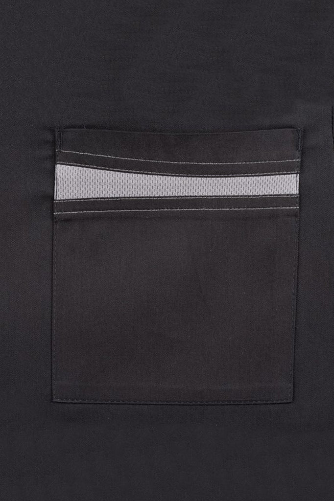 Lyss Black V-Series Chef Jacket